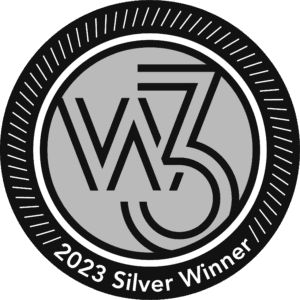 W3 Awards 2023 Silver Winner stamp